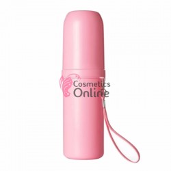 Suport pentru pensule de make-up din plastic rotund Roz 6B